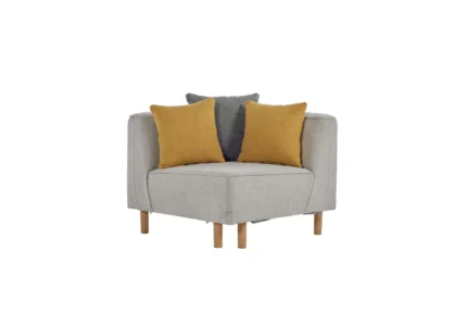 Mary X Corner Piece Borneo Gray