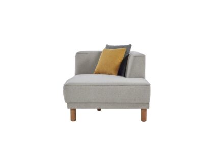 Mary X Left Recliner Borneo Gray